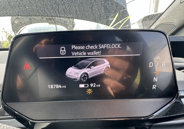 Volkswagen ID.3 cena 29900 przebieg: 18000, rok produkcji 2022 z Przemyśl małe 154